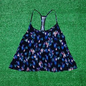 Tie Dye Pattern Tank Top Flowy JCPenney